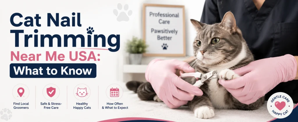 Cat Nail Trimming Near Me USA