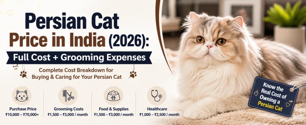 Persian Cat Price in India