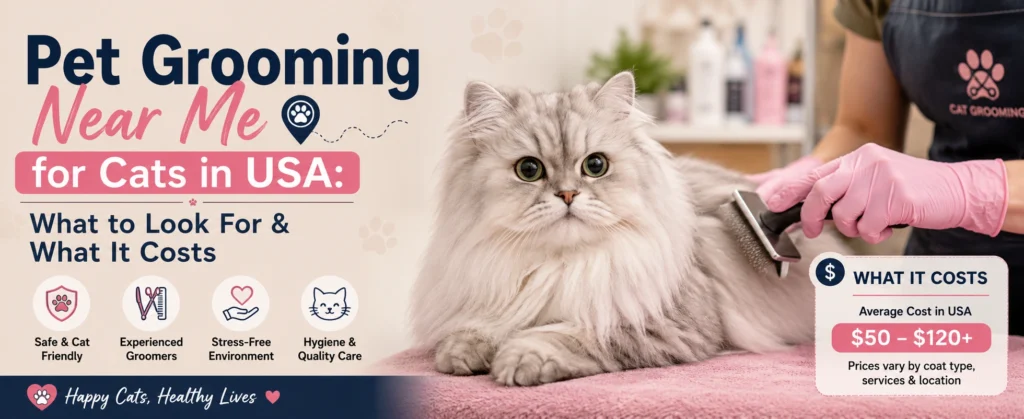 Pet Grooming Near Me for Cats in USA